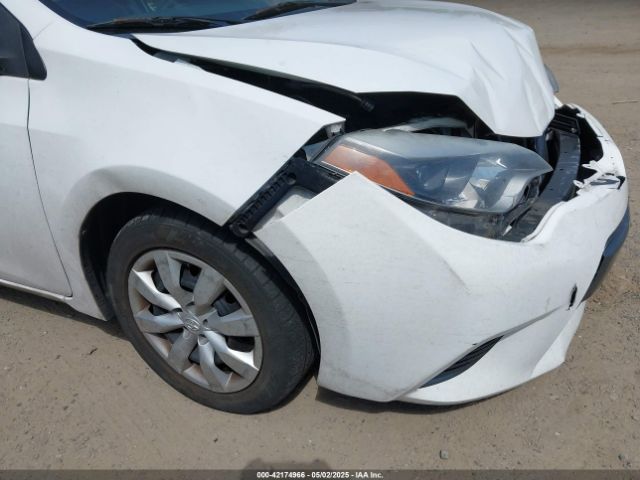 2T1BURHE0GC525738 Toyota COROLLA LE