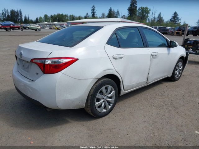 2T1BURHE0GC525738 Toyota COROLLA LE