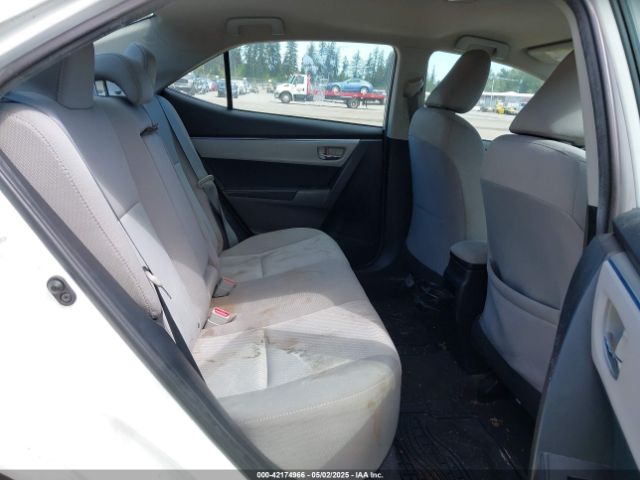 2T1BURHE0GC525738 Toyota COROLLA LE