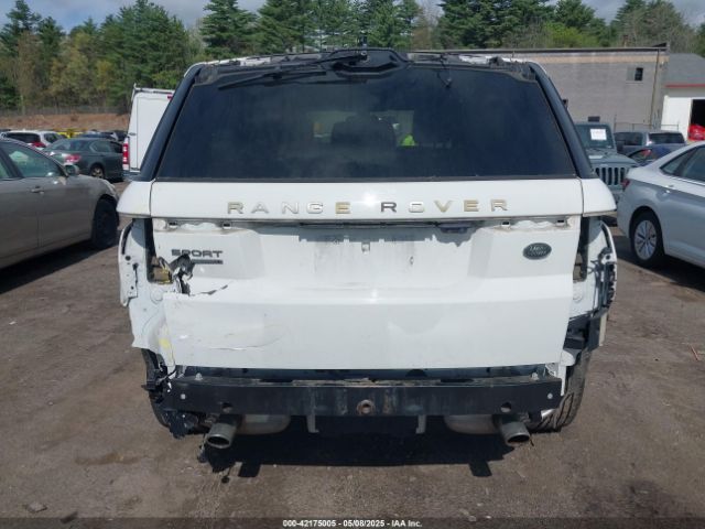 SALWG2VF5GA579059 Land Rover Range Rover Sport 3.0l V6 Supercharged Se
