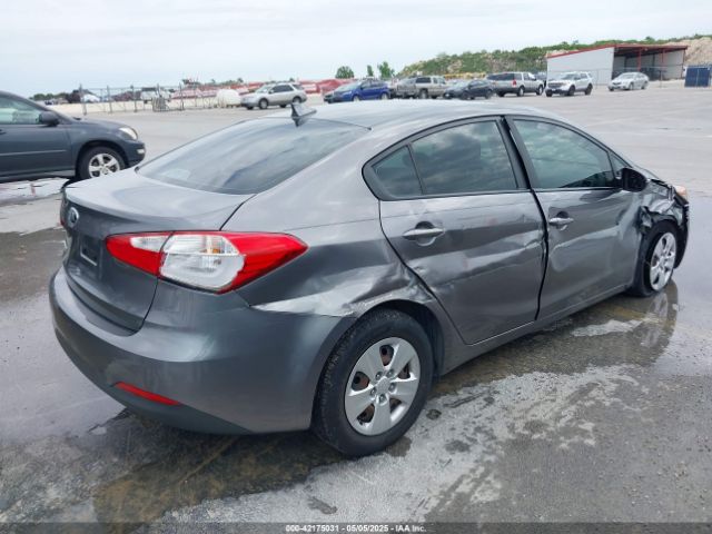 KNAFX4A60G5608286 KIA FORTE LX