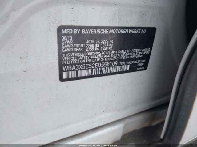 WBA3X5C52ED556109 BMW 328i Gran Turismo Xdrive