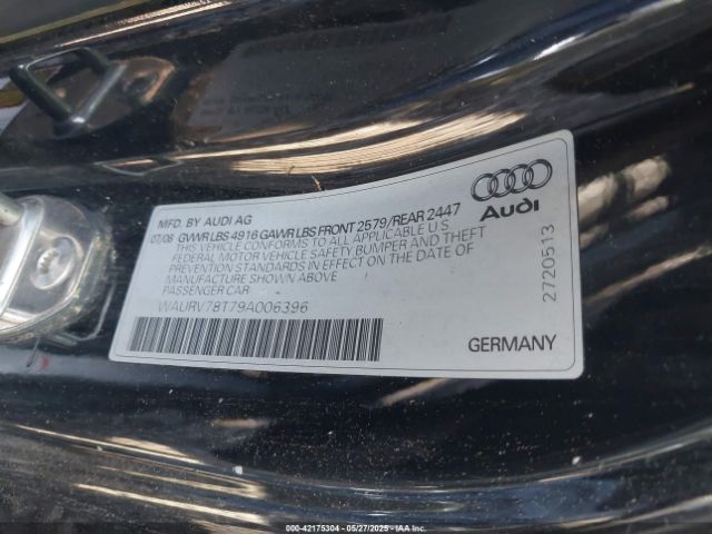 2009 AUDI S5 WAURV78T79A006396 Photo 8