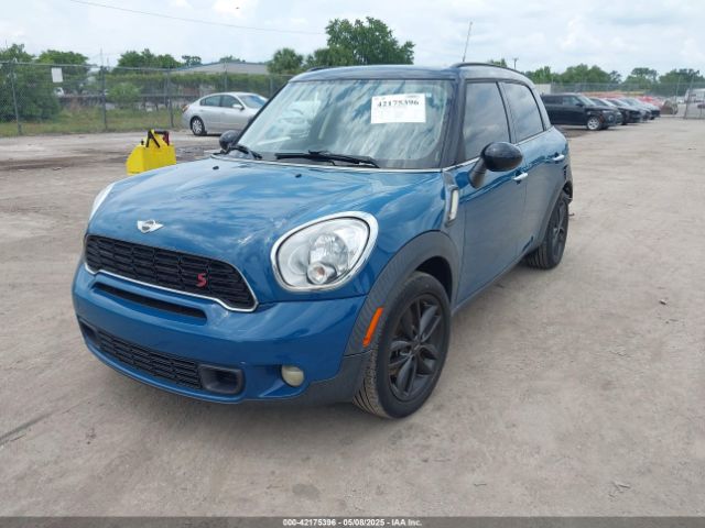 2012 MINI COOPER S COUNTRYMAN WMWZC3C56CWM27592 Photo 1