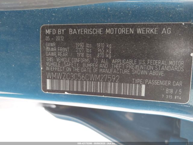 2012 MINI COOPER S COUNTRYMAN WMWZC3C56CWM27592 Photo 8