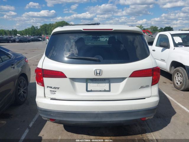 5FNYF6H86GB004015 Honda Pilot Ex-l