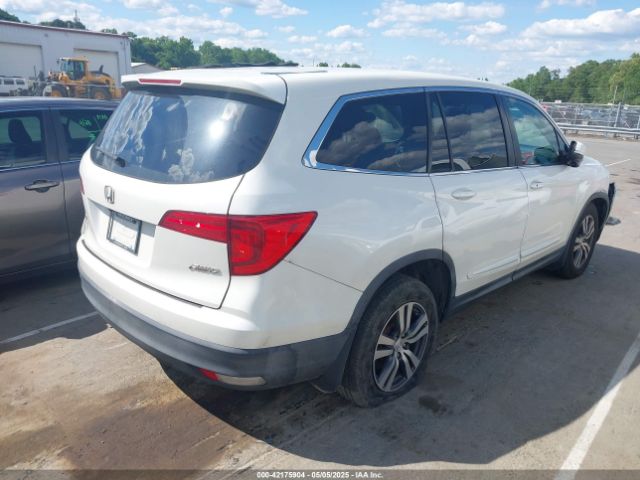 5FNYF6H86GB004015 Honda Pilot Ex-l