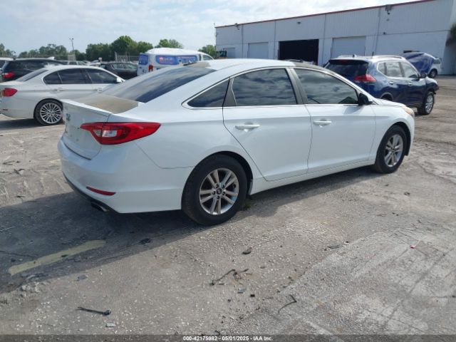 5NPE24AFXGH395280 Hyundai Sonata