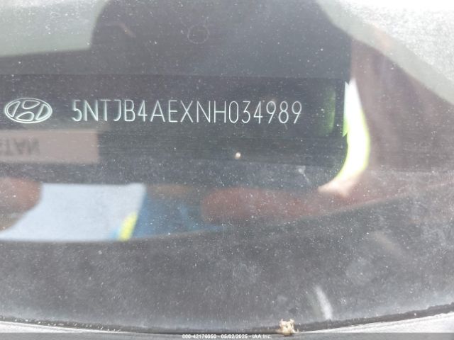 2022 HYUNDAI SANTA CRUZ 5NTJB4AEXNH034989 Photo 8