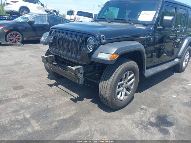 1C4HJXDN5PW671167 Jeep Wrangler 4-door Sport S 4x4