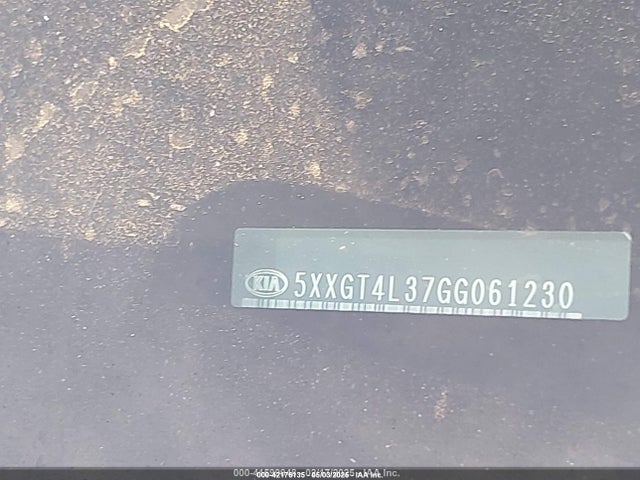 5XXGT4L37GG061230 KIA t-gdi theta ii