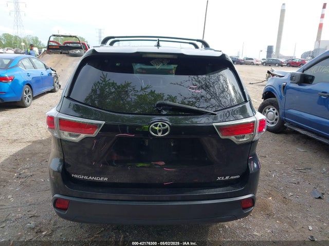 Toyota Highlander Xle V6 2014 5TDJKRFH5ES038246 Image 16