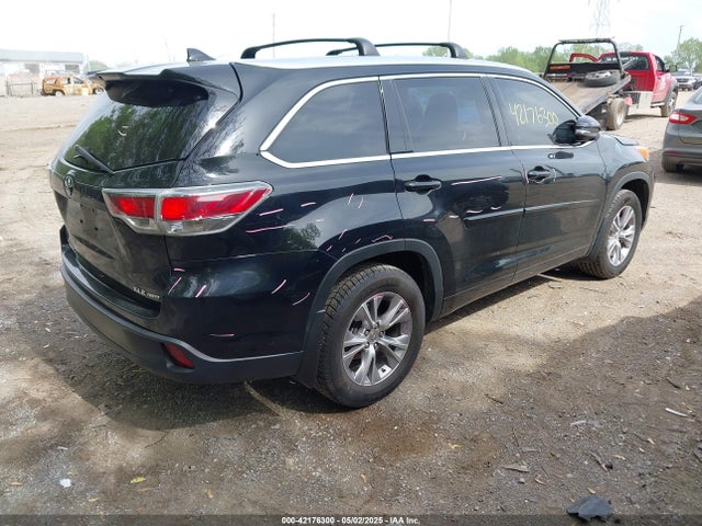 Toyota Highlander Xle V6 2014 5TDJKRFH5ES038246 Image 4