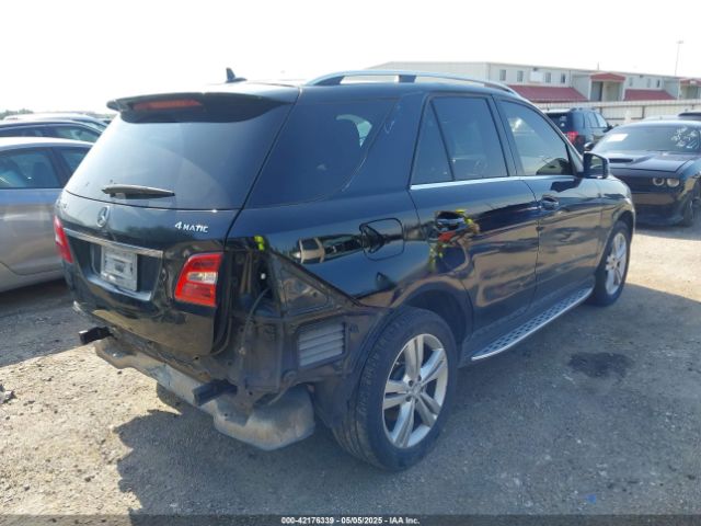 4JGDA5HB7FA543412 Mercedes-Benz Ml 350 4matic