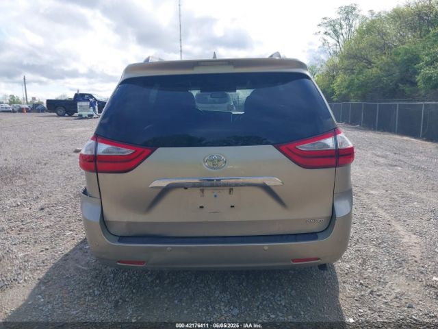 5TDYK3DC6FS632493 Toyota Sienna Limited Premium 7 Passenger
