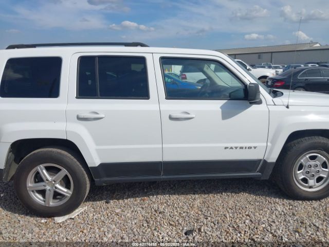 1C4NJPBA8HD149312 Jeep Patriot Sport Fwd