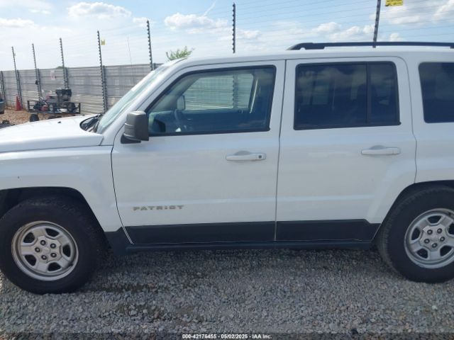 1C4NJPBA8HD149312 Jeep Patriot Sport Fwd