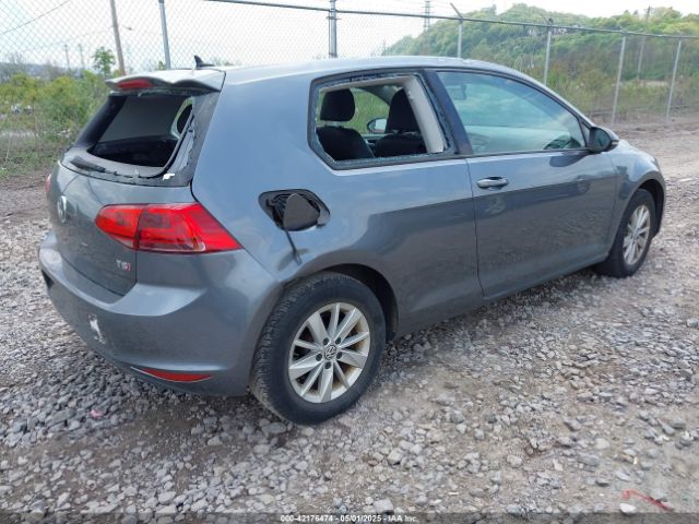3VW817AU0FM093406 Volkswagen Golf Tsi S 2-door