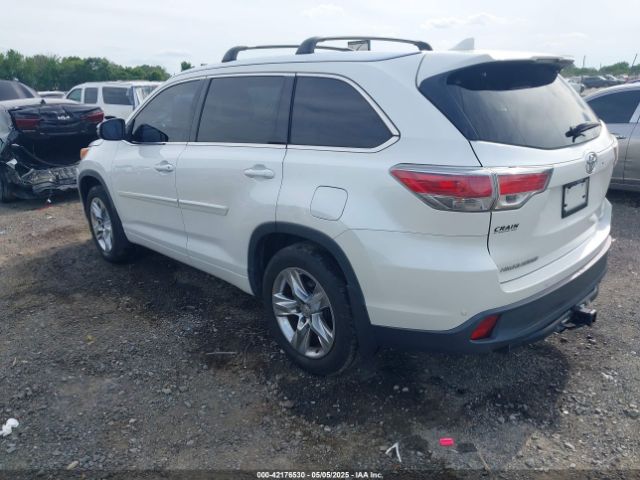 5TDYKRFH0FS048957 Toyota Highlander Limited V6