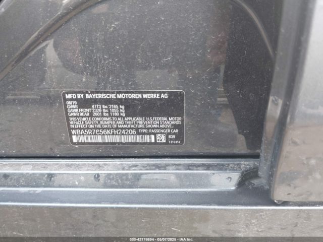 2019 BMW 330I WBA5R7C56KFH24206 Photo 8