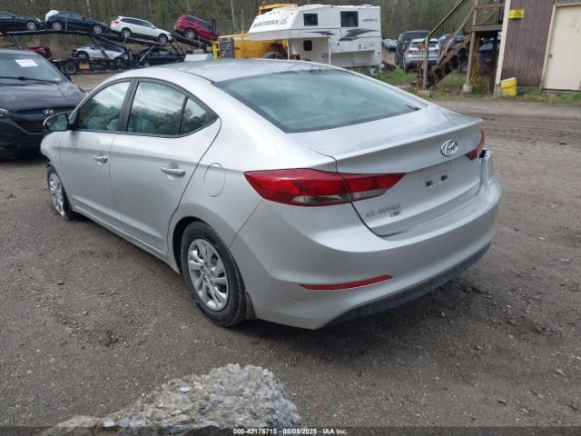2018 HYUNDAI ELANTRA 5NPD74LF4JH271863 Photo 2