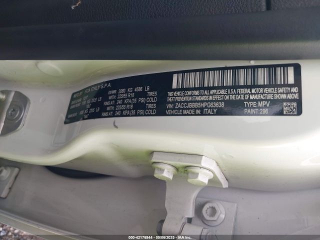 ZACCJBBB5HPG63638 Jeep Renegade Altitude 4x4