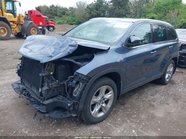 5TDDKRFHXGS250107 Toyota Highlander Limited Platinum V6