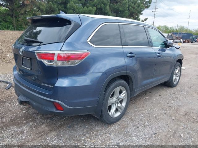 5TDDKRFHXGS250107 Toyota Highlander Limited Platinum V6