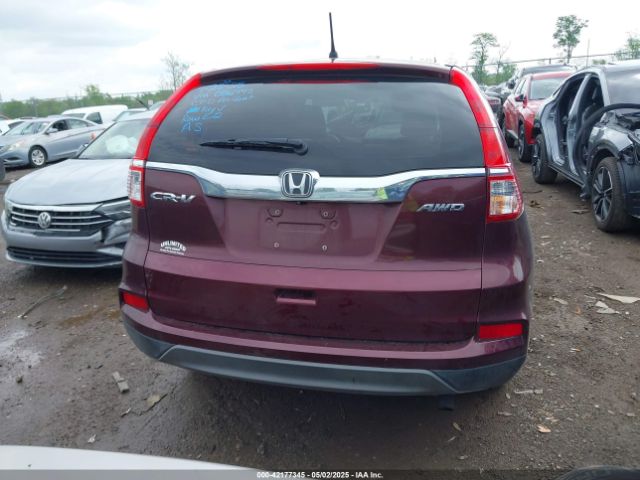 5J6RM4H37FL086443 Honda CR-V LX
