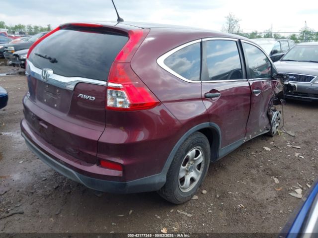 5J6RM4H37FL086443 Honda CR-V LX