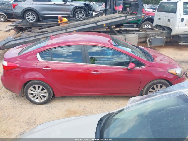 KNAFX4A86E5087444 KIA FORTE EX