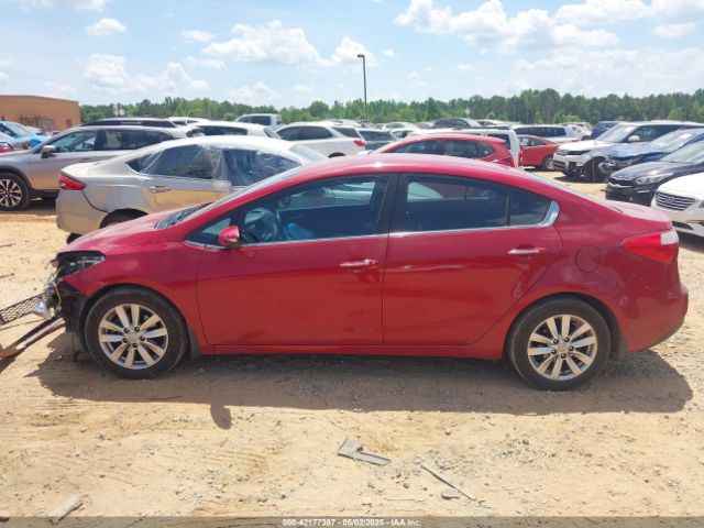 KNAFX4A86E5087444 KIA FORTE EX