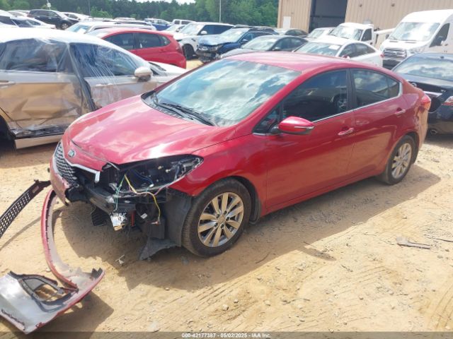 KNAFX4A86E5087444 KIA FORTE EX