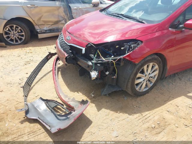 KNAFX4A86E5087444 KIA FORTE EX