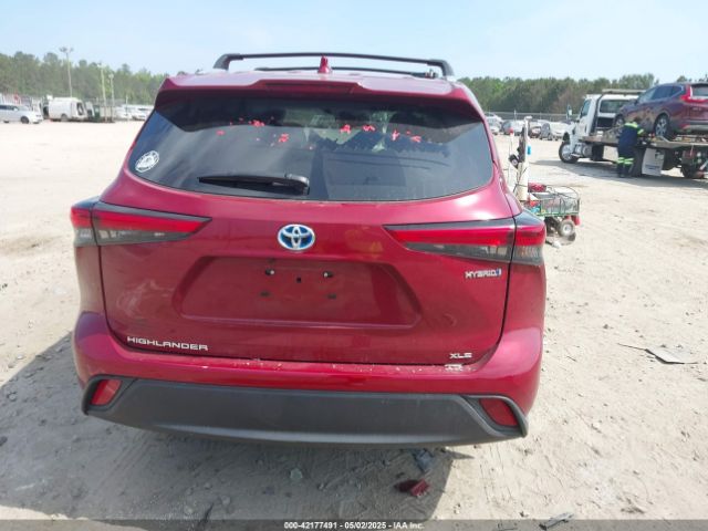 5TDKBRCH1PS599281 Toyota Highlander Hybrid Xle