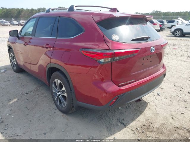 5TDKBRCH1PS599281 Toyota Highlander Hybrid Xle