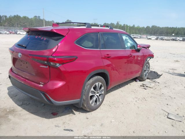 5TDKBRCH1PS599281 Toyota Highlander Hybrid Xle