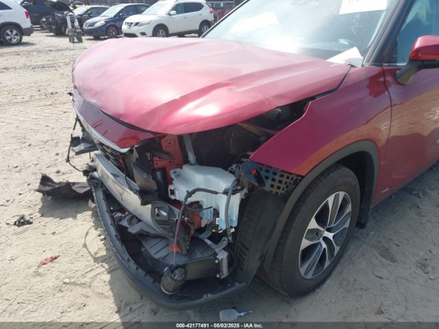 5TDKBRCH1PS599281 Toyota Highlander Hybrid Xle