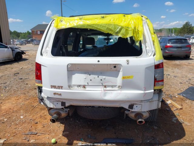 5FNYF3H5XFB014016 Honda Pilot Ex-l