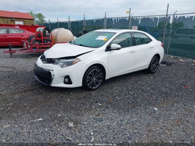 2T1BURHE8GC537054 Toyota Corolla S Plus