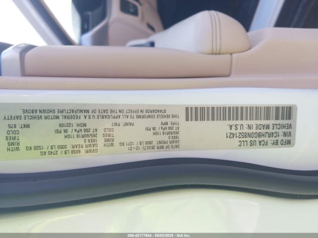 2022 JEEP GRAND CHEROKEE 1C4RJHBG0N8521421 Photo 8