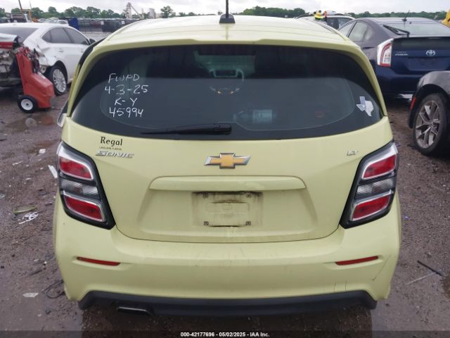 1G1JD6SH6H4138024 Chevrolet Sonic Lt Auto