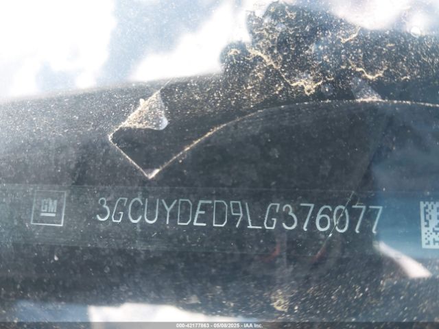 3GCUYDED9LG376077 Chevrolet Silverado 1500 4wd  Short Bed Lt