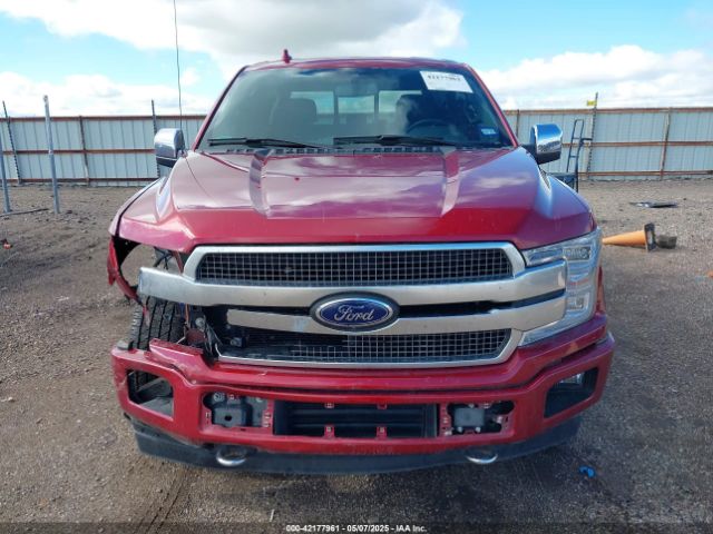 1FTEW1EG9JFC62856 Ford F-150 Platinum