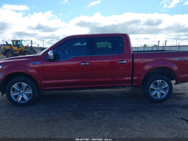 1FTEW1EG9JFC62856 Ford F-150 Platinum