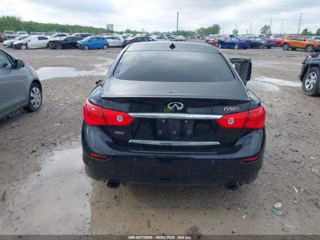 JN1FV7AR9GM450446 Infiniti Q50 3.0t Red Sport 400