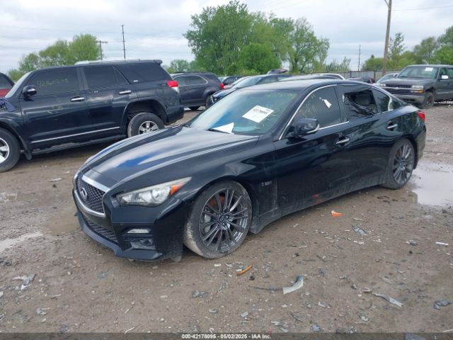 JN1FV7AR9GM450446 Infiniti Q50 3.0t Red Sport 400