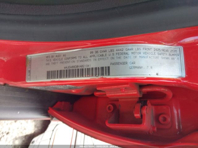 1997 AUDI A4 WAUEA88D0VA021941 Photo 8