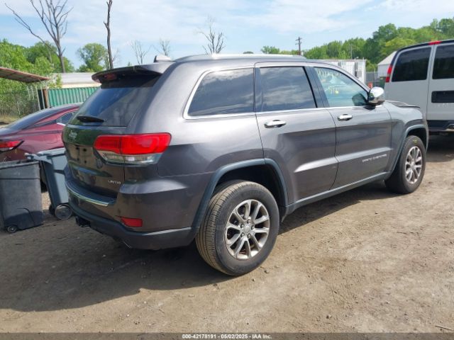1C4RJFBGXGC499237 Jeep Grand Cherokee Limited