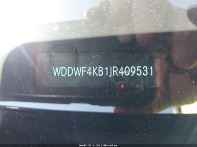 WDDWF4KB1JR409531 Mercedes-Benz C 300 4matic
